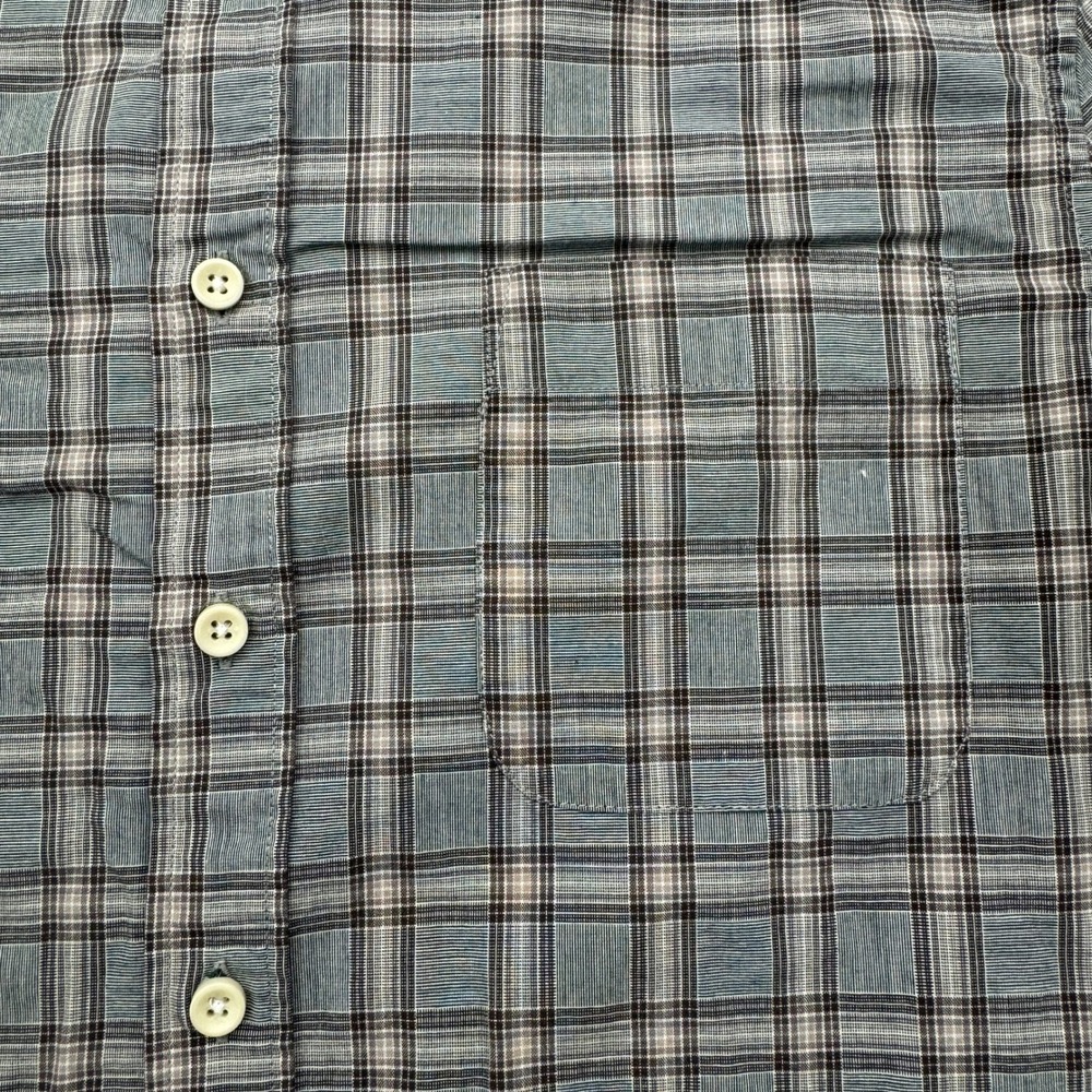 Taylor Stitch Plaid Button Down Shirt Mens 38 Small Long Sleeve Casual - Picture 3 of 8